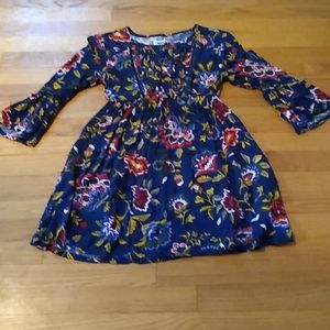 Old Navy Blue Floral Dress (Kids 10-12)